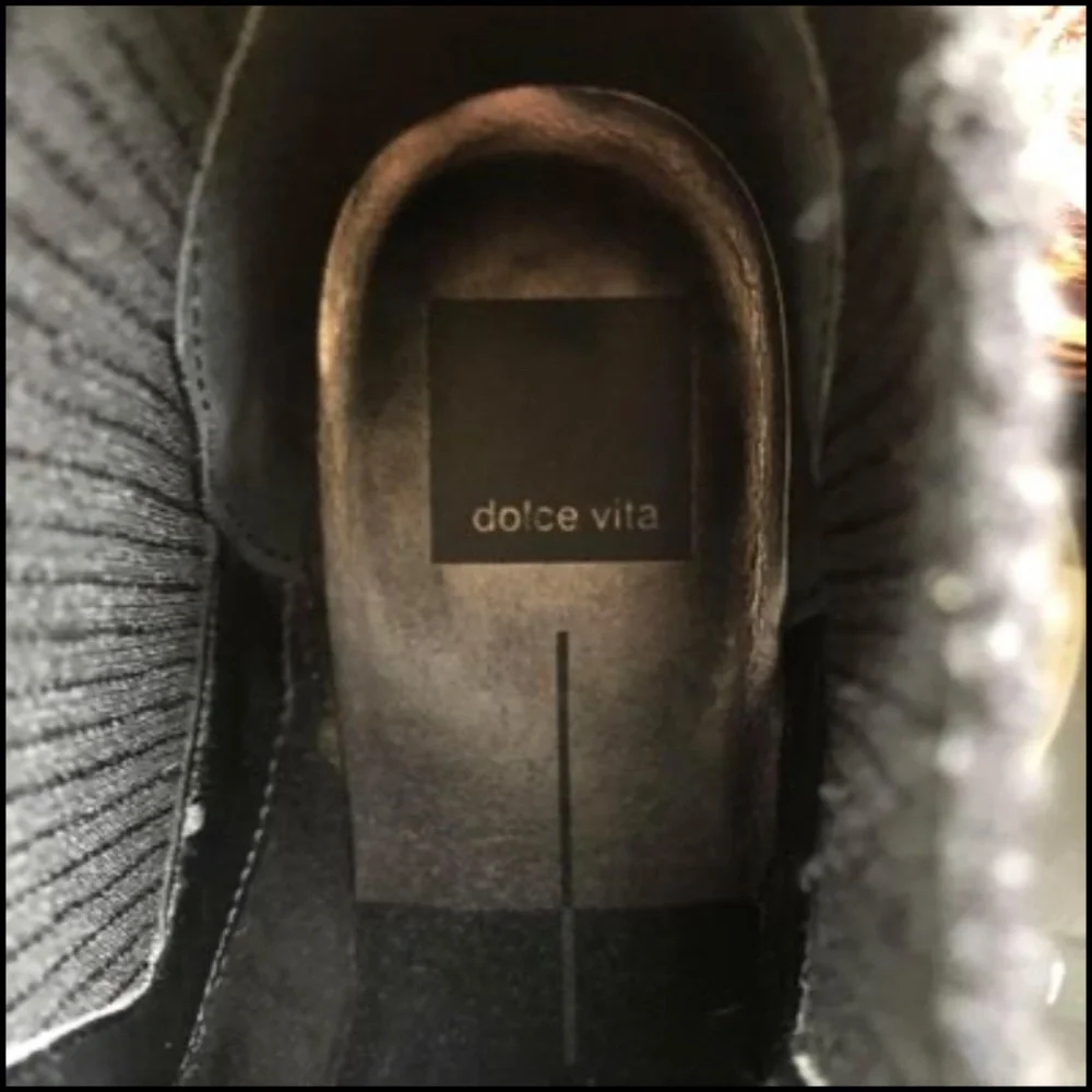 Dolce Vita Leapord print Chelsea boots - Picture 2 of 3